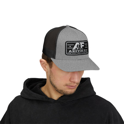 Arevir Fit Patch Trucker Cap