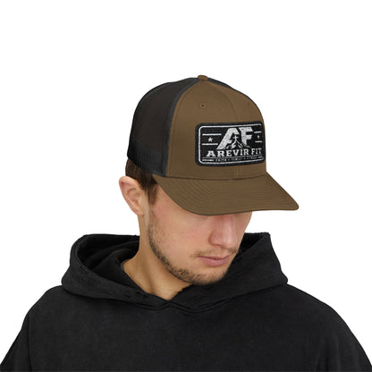 Arevir Fit Patch Trucker Cap