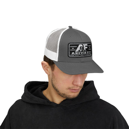 Arevir Fit Patch Trucker Cap