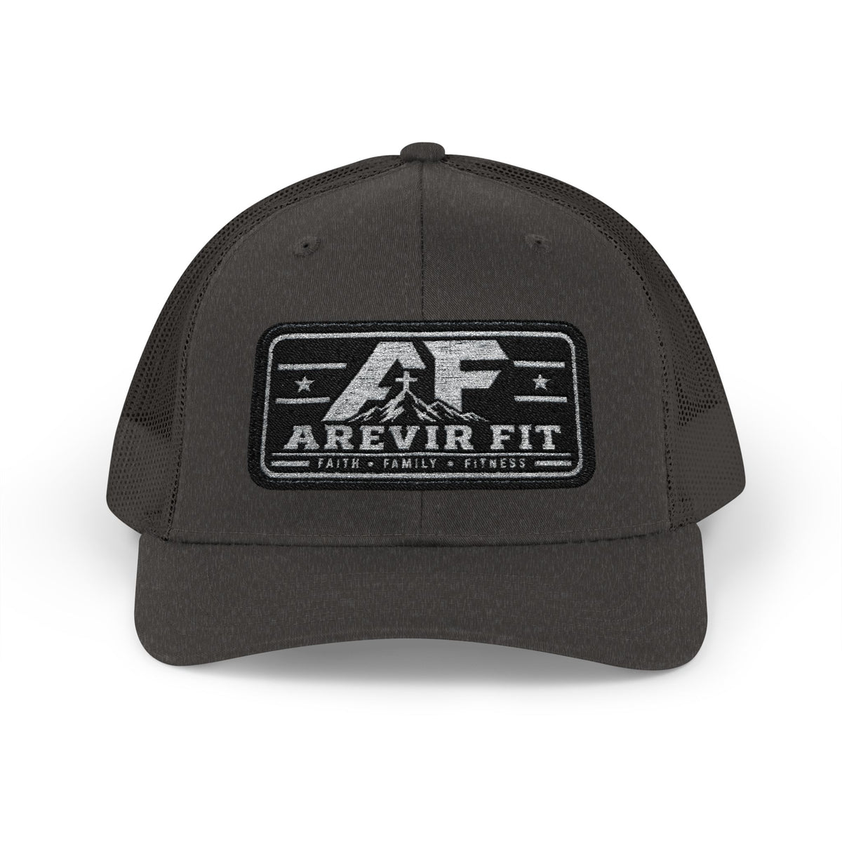 Arevir Fit Patch Trucker Cap