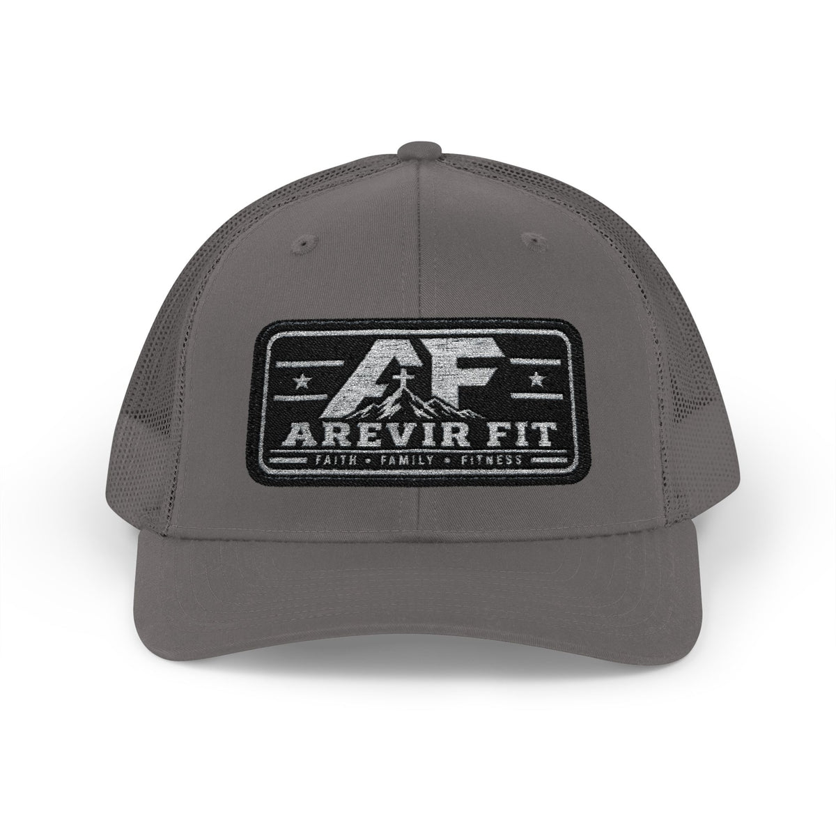 Arevir Fit Patch Trucker Cap