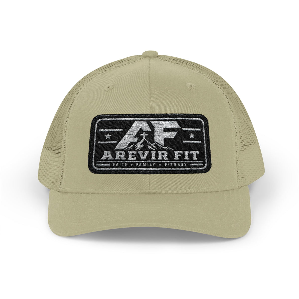 Arevir Fit Patch Trucker Cap