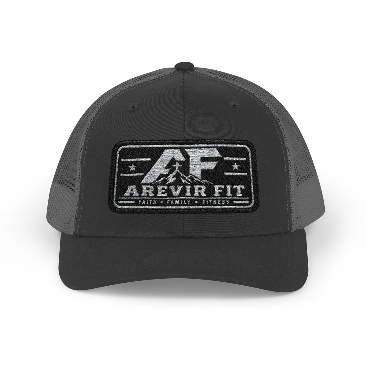 Arevir Fit Patch Trucker Cap